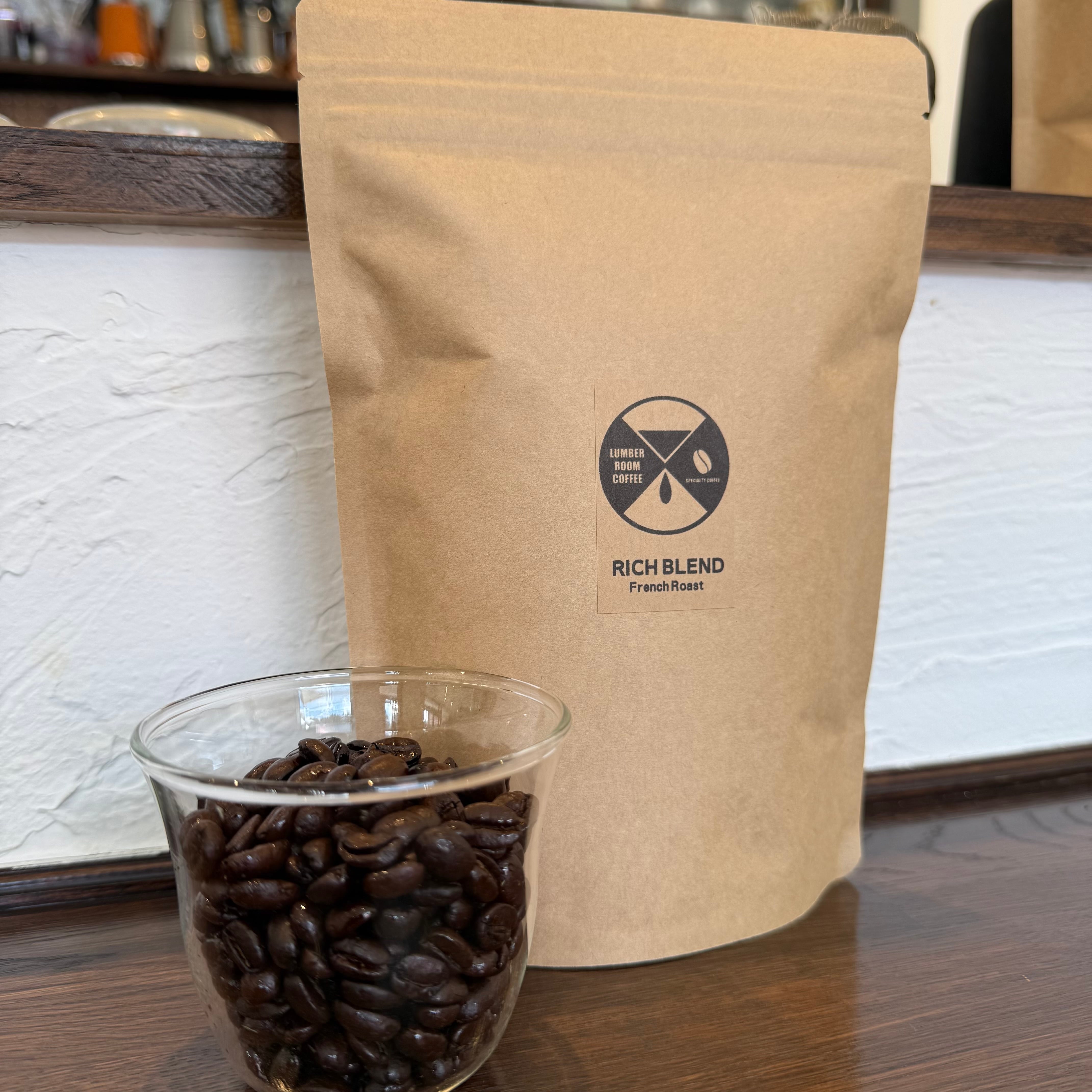 コーヒー豆】リッチブレンド200g フレンチロースト（深煎り） | LUMBER