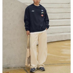 Logo patch oversized sweat 1173