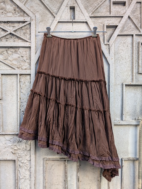 "NAF NAF" asymmetry seer skirt
