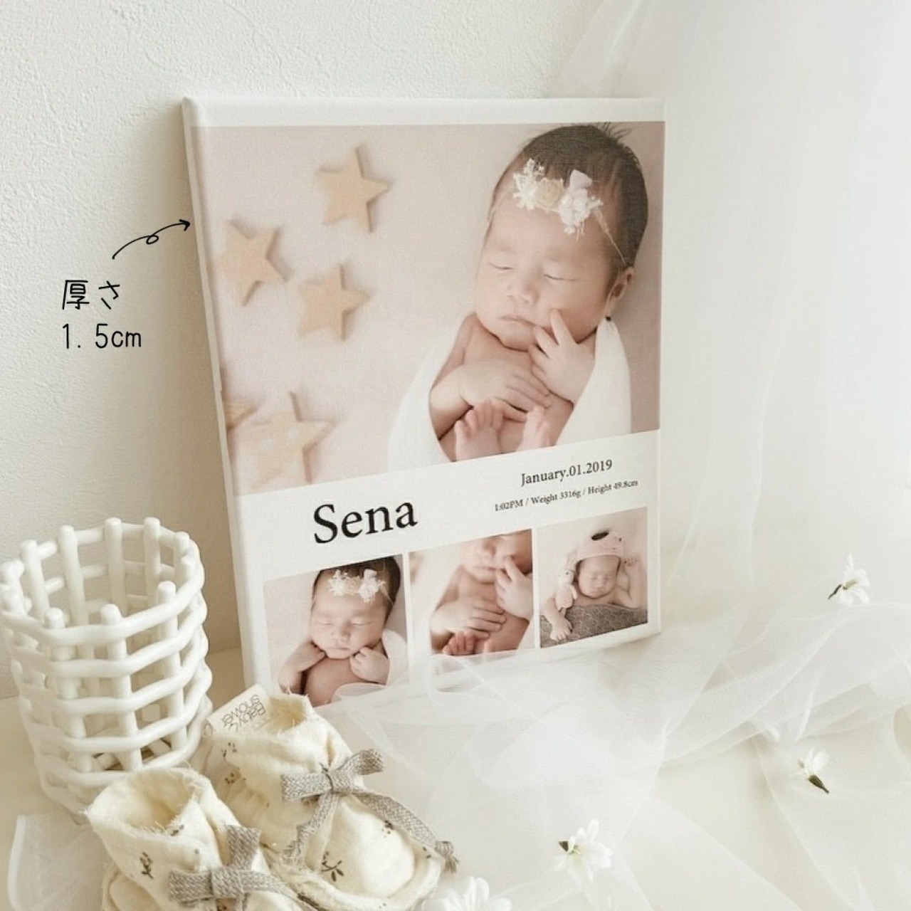 メモリアルボード 命名書 写真プリント オーダーメイド メッセージボード 写真パネル アートパネル ディスプレイ ウェルカムボード 壁掛け 男の子 女の子 ギフト プレゼント 名前入り お祝い 誕生日祝い 七五三 ペット 敬老の日 子供の日 結婚式 入園式 入学式 お宮参り