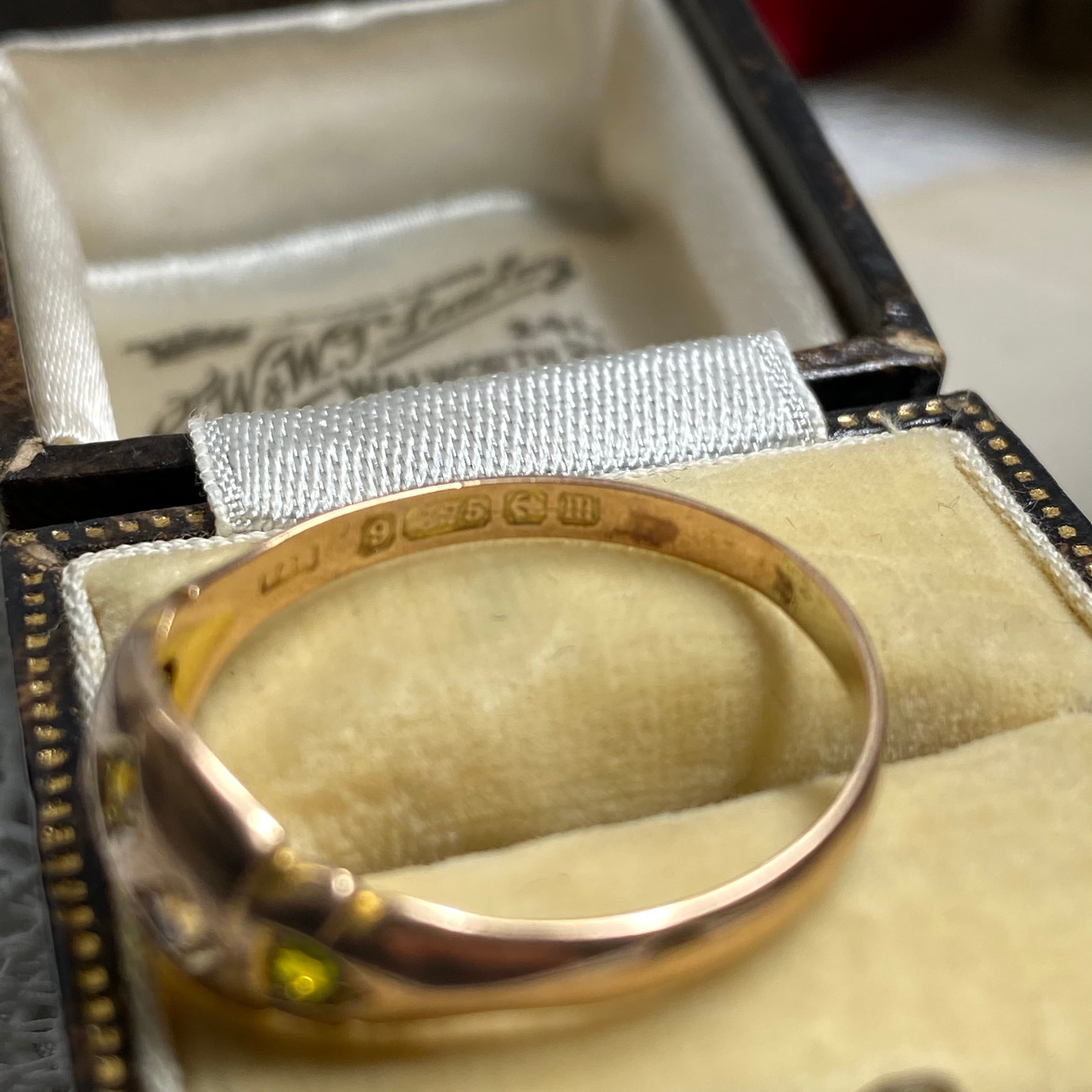 SALE!クーポン併用可♪イギリス1910年製アンティークリング K9 指輪