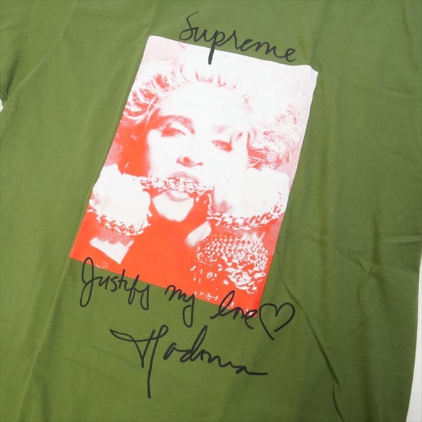 Lサイズ Supreme Madonna Tee Olive