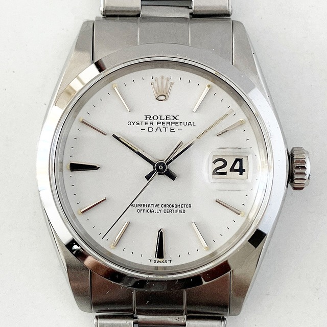Rolex Oyster Perpetual Date 1500 (22****) White Matte Dial