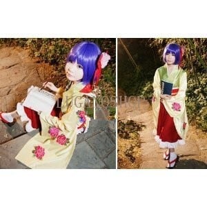 K2903 東方Project 東方求聞史紀☆稗田阿求 風 コスプレ衣装 cosplay