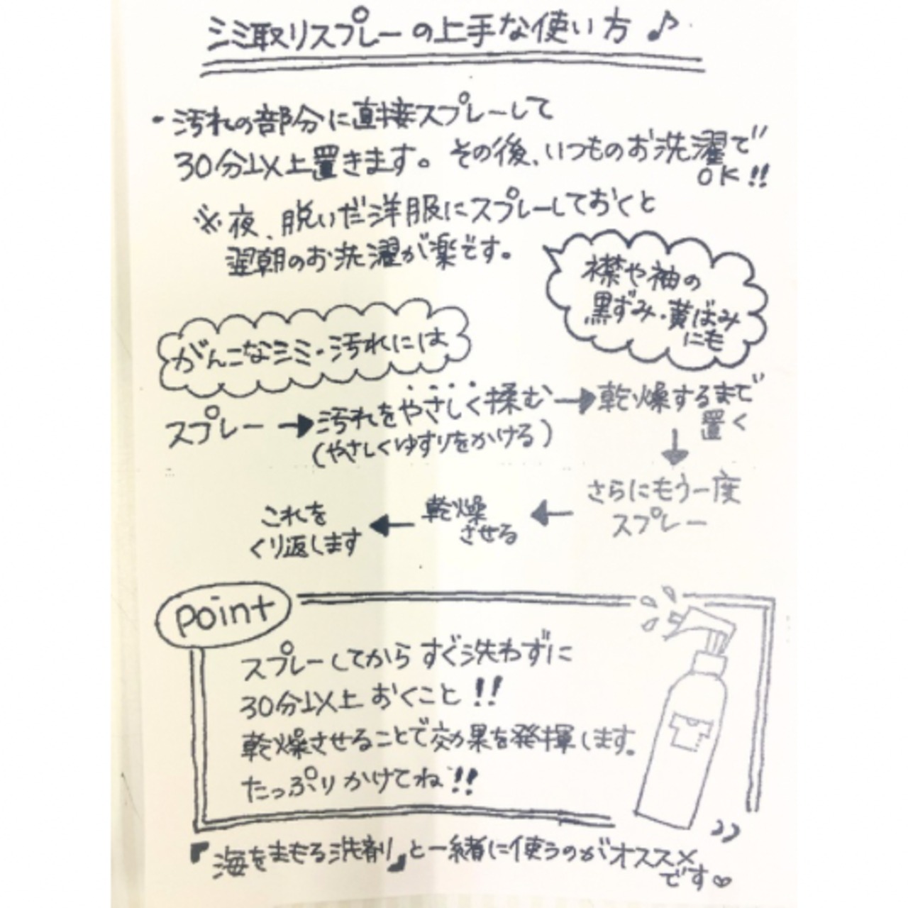 シミ取りスプレー　200ml
