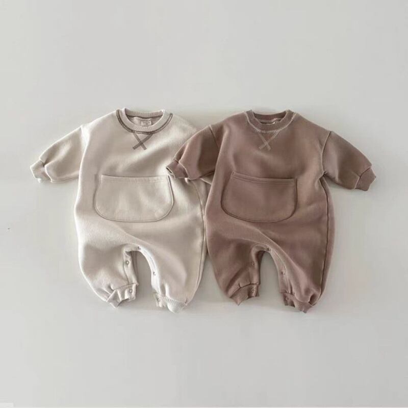 【BABY】2024新作 ポケット付きオールインワン