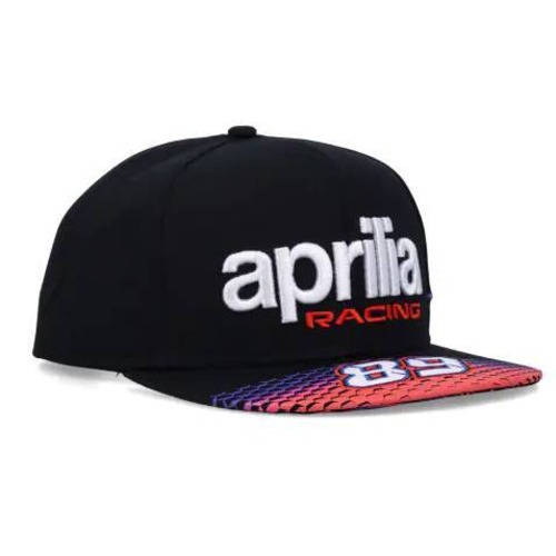 【NEW!!】 ホルヘ・マルティン #89 ＆ アプリリア デュアルネーム "マルティネーター"フラットバイザーキャップ