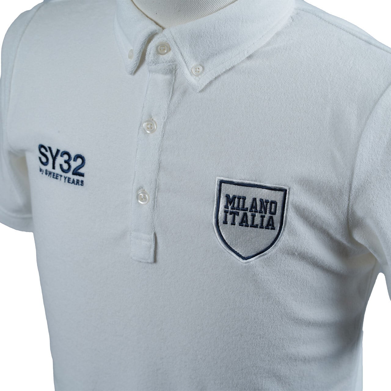 SY32 SWEET YEARS】ポロシャツ L ホワイト BASIC POLO | ALL ITEMS