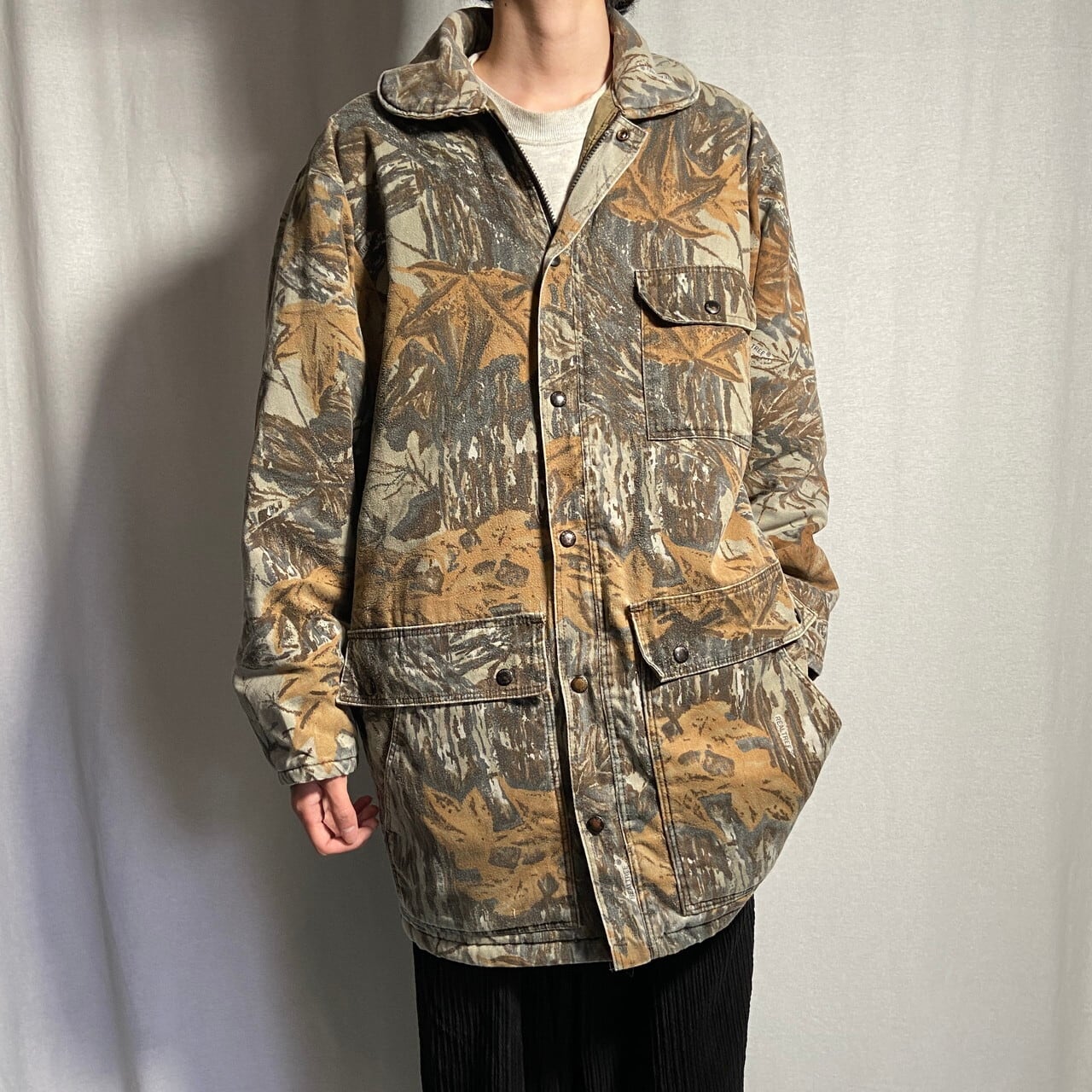 90年代 USA製 Gander Mountain リアルツリーカモ ハンティング 