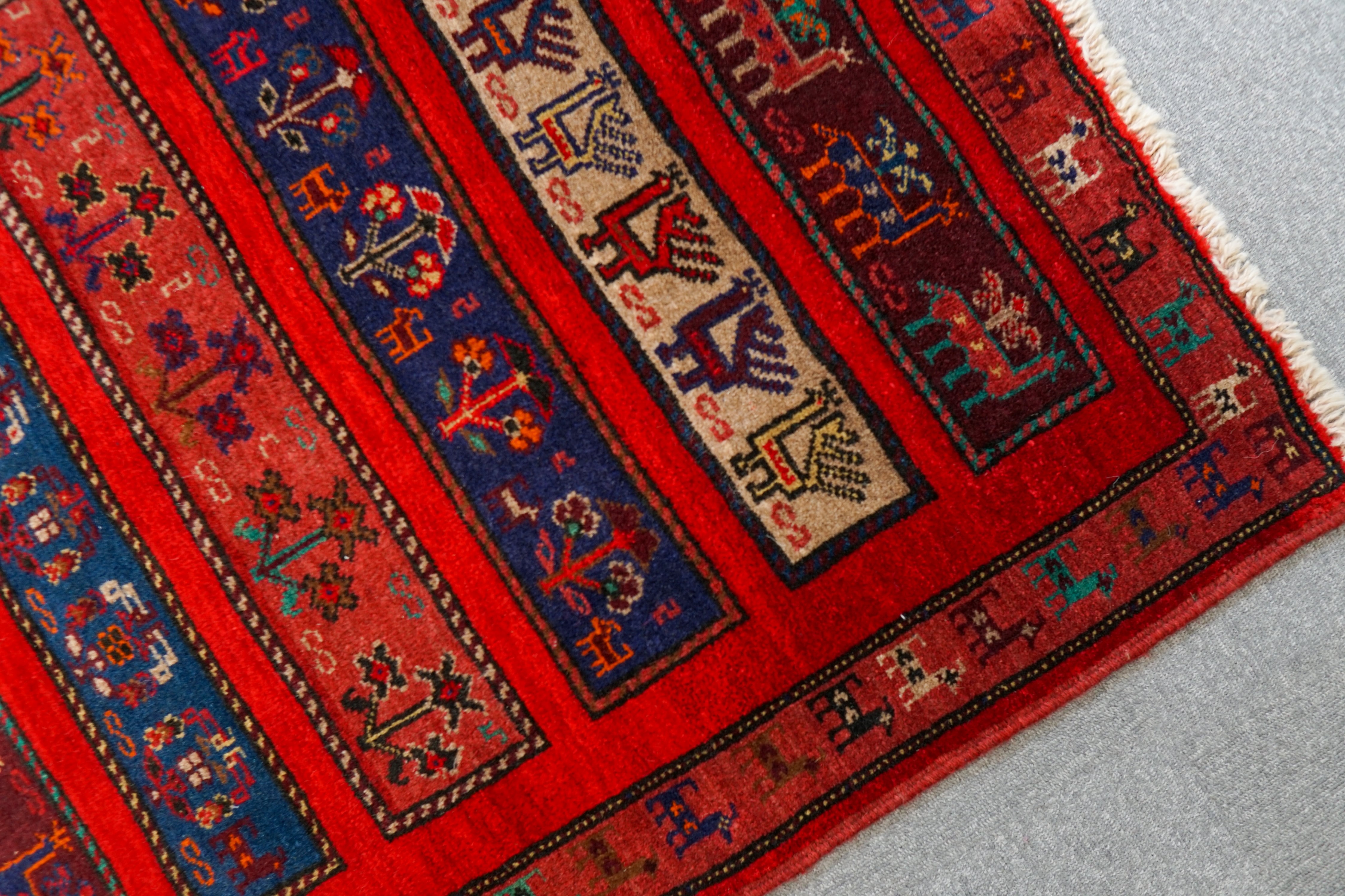 143×90cｍ 【ペルシャ絨毯 トライバルラグ バルーチ】 | Decorworks