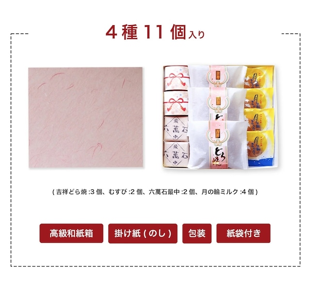 迎春 お年賀「迎春福寿」 4種 詰め合わせ #お正月#和菓子#うま年#お祝い