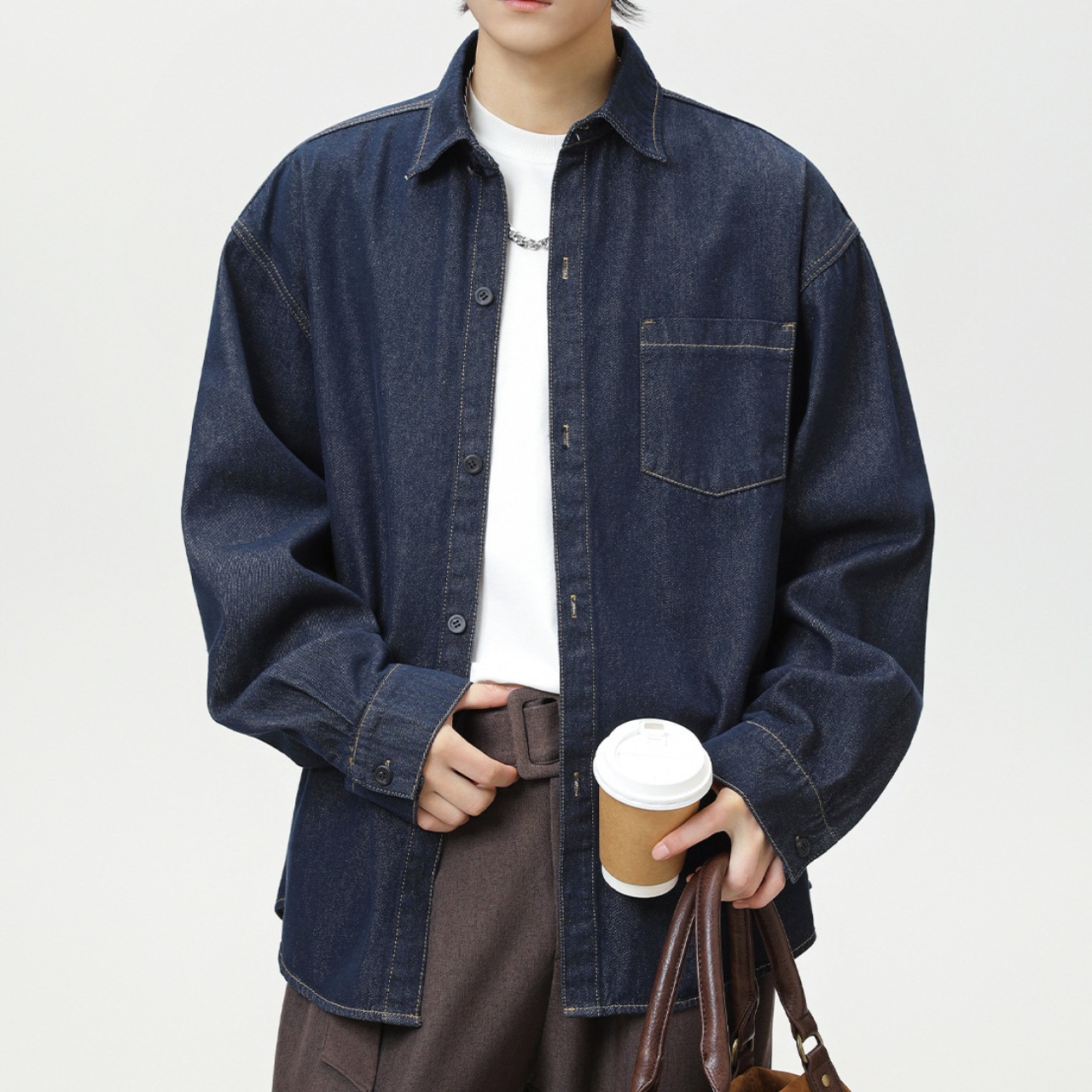 ユーティリティルーズシャツジャケット　TB1778・画像3