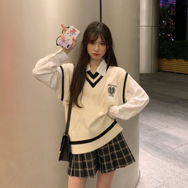 セーター スプリングルーズノースリーブスタイルレディース 春物 試着室28119534037