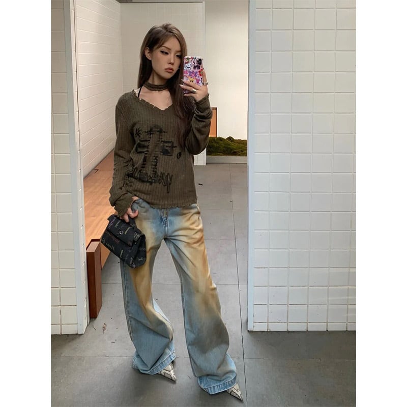 お兄系 y2k vkei archive デニム 00s archive ブラックデニムフレアy2k v系平成お兄系