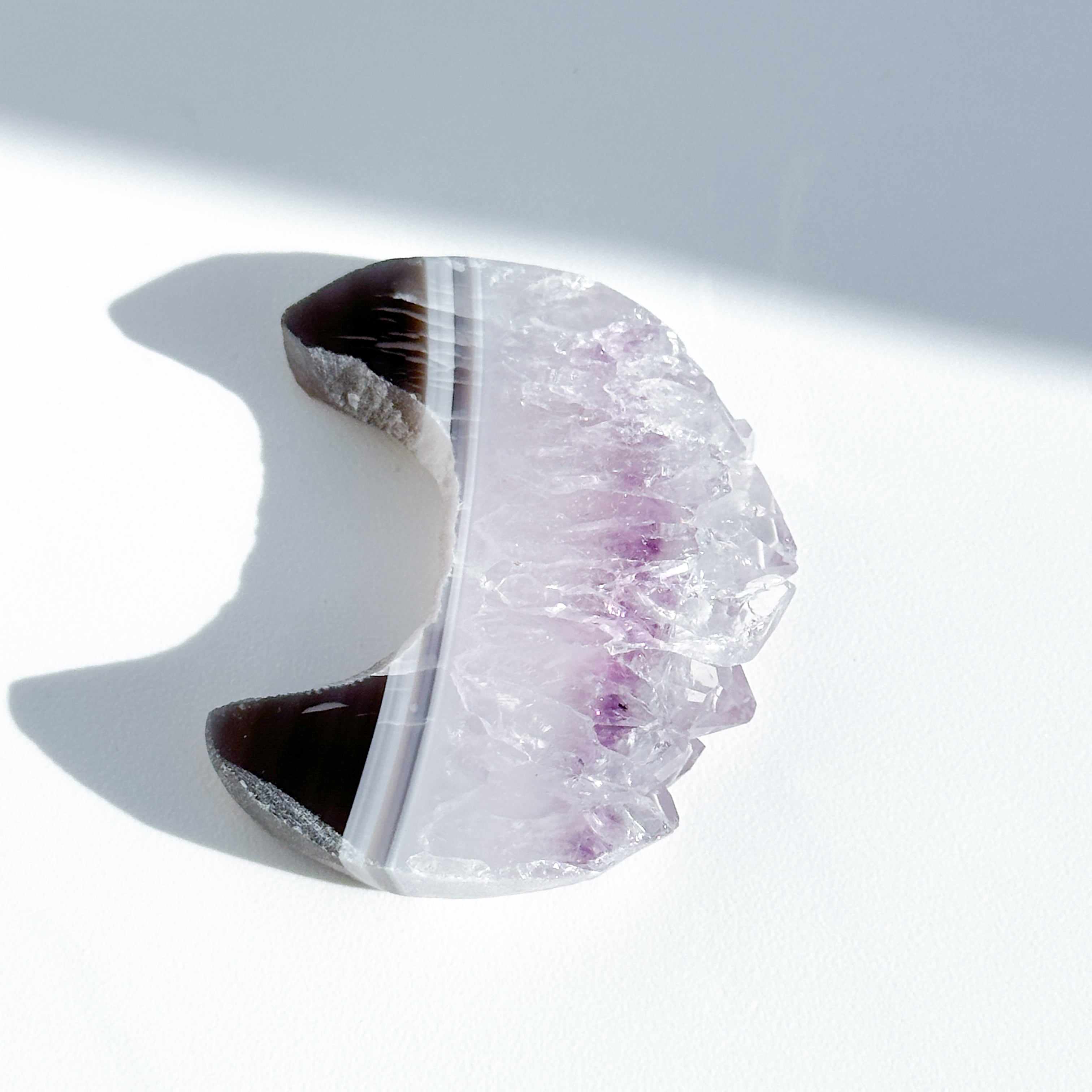 アゲート×アメジスト 月73◇ Agate × Amethyst ◇天然石・鉱物・パワーストーン