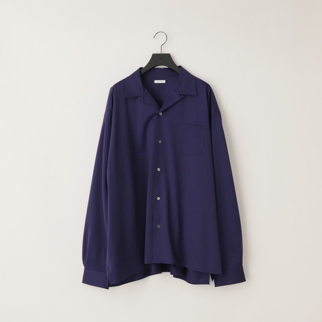 KANEMASA PHIL. / 46G Ether Shirt (PURPLE NAVY)
