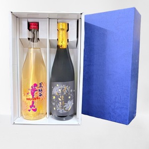 【ご贈答用にも】焼酎　夏杜谷　華火　（夏季限定商品）＆　螢流　麦　２５度　720ml　２本セット　箱入り