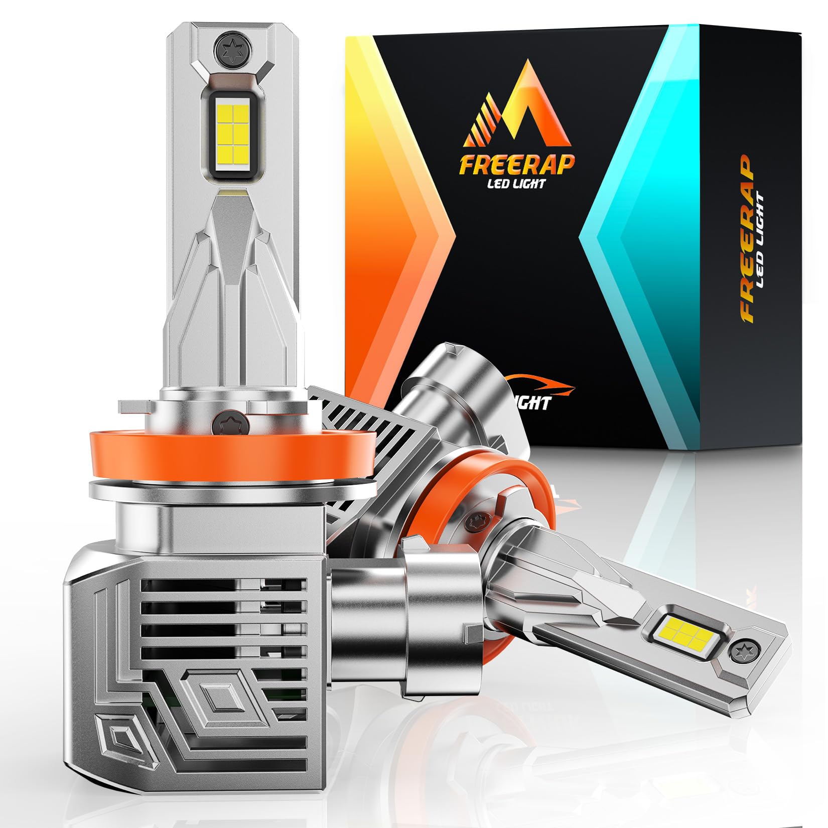 【人気】H11 LED ヘッドライト 爆光 車検対応 フォグランプ h8 h11 ledバルブ 24000lm 35W*2 6500K ホワイト Hi/Lo切替 6倍明るさ LEDチップ搭載 DC12V/16V ledライト ヘッドライトバルブ 四重放熱 長寿命 キャンセラー内蔵 ノイズ対策 2個セット 2年 H8/H11/H16