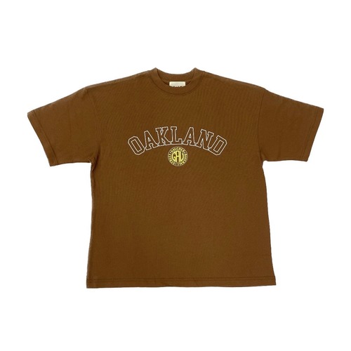 SS Tee Oakland College Brown