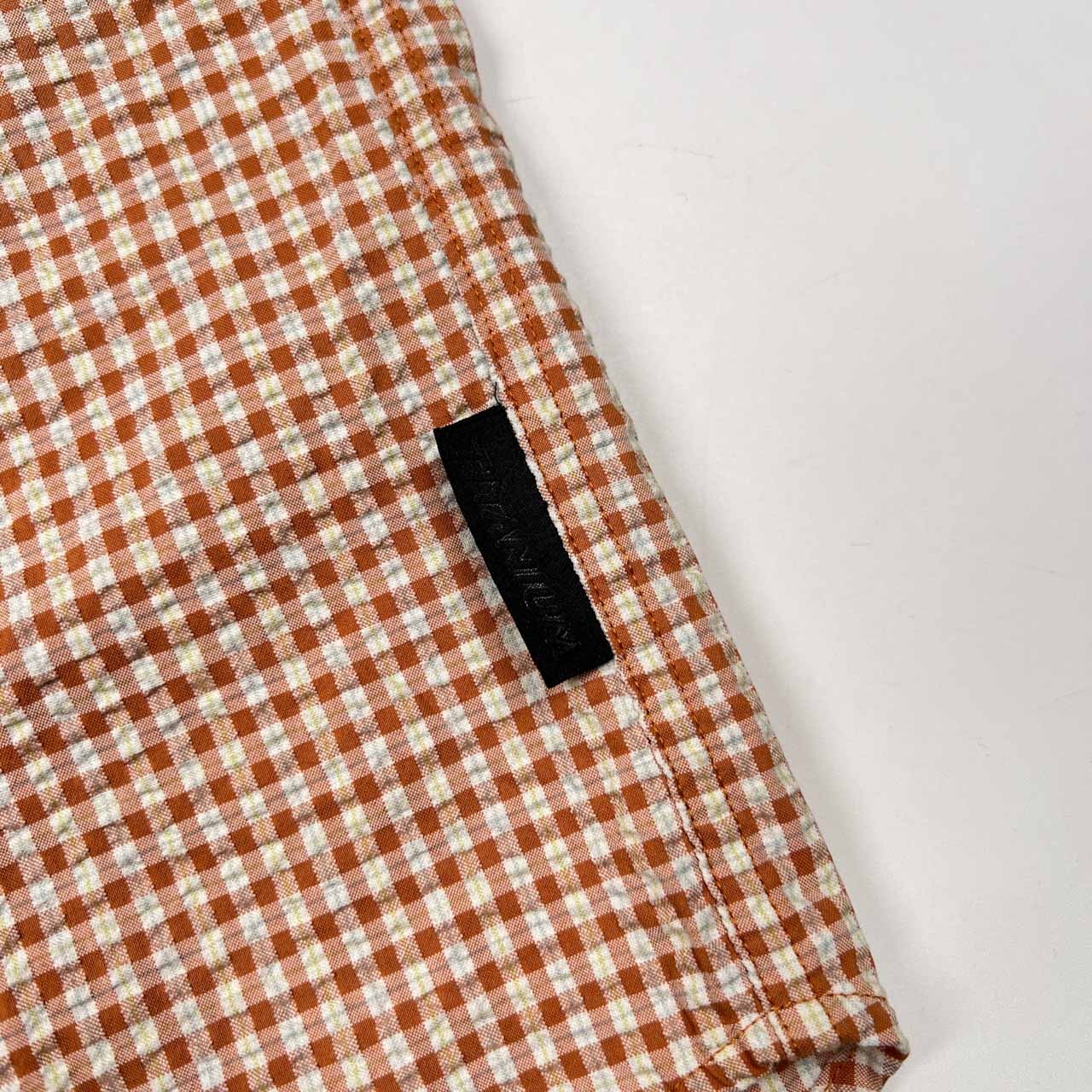 Columbia コロンビア TITANIUM チェック柄 シアサッカー BD 半袖シャツ サイズ S /メンズ/アウトドア