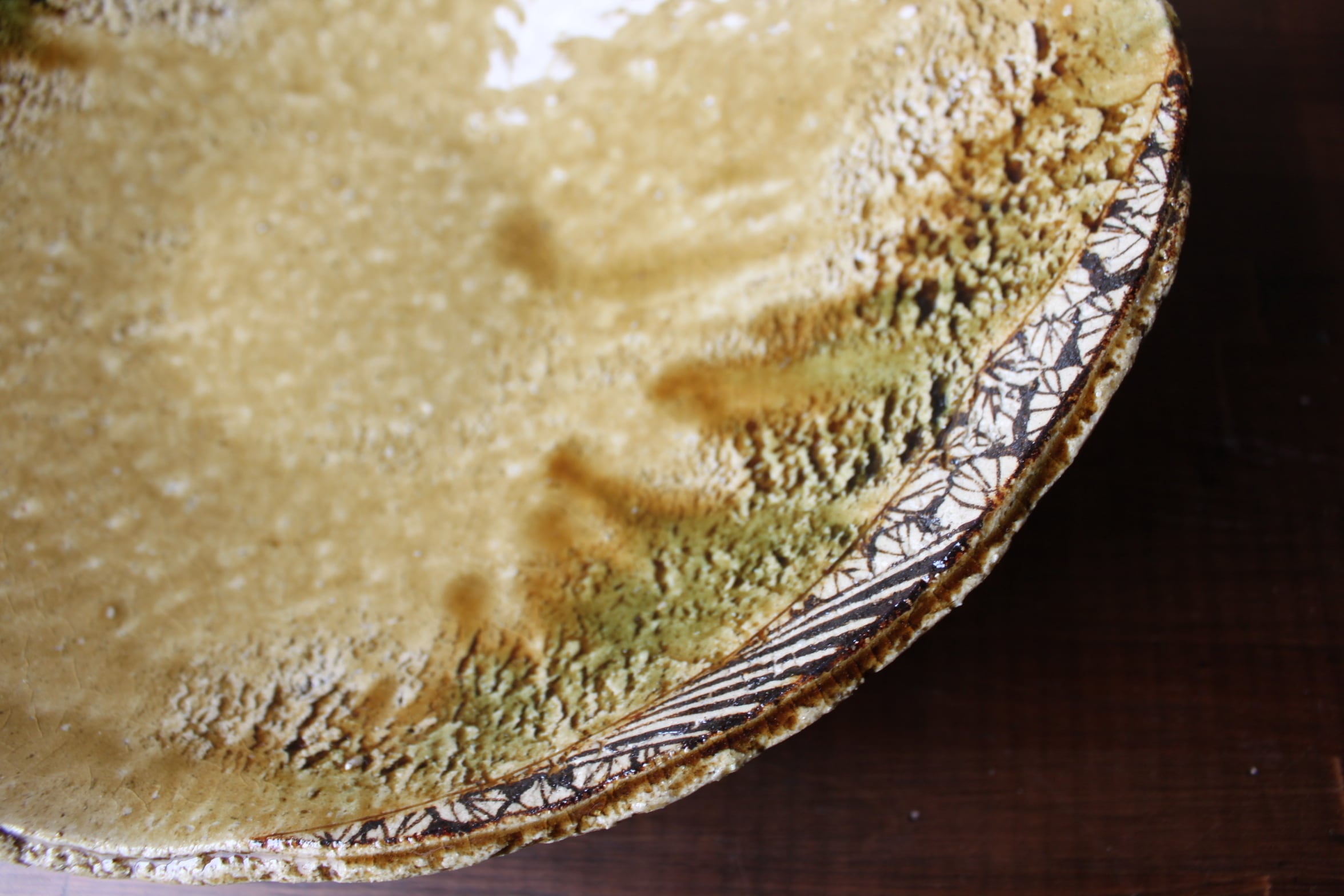 黄瀬戸楕円大鉢 | 棚橋淳陶房ーshop