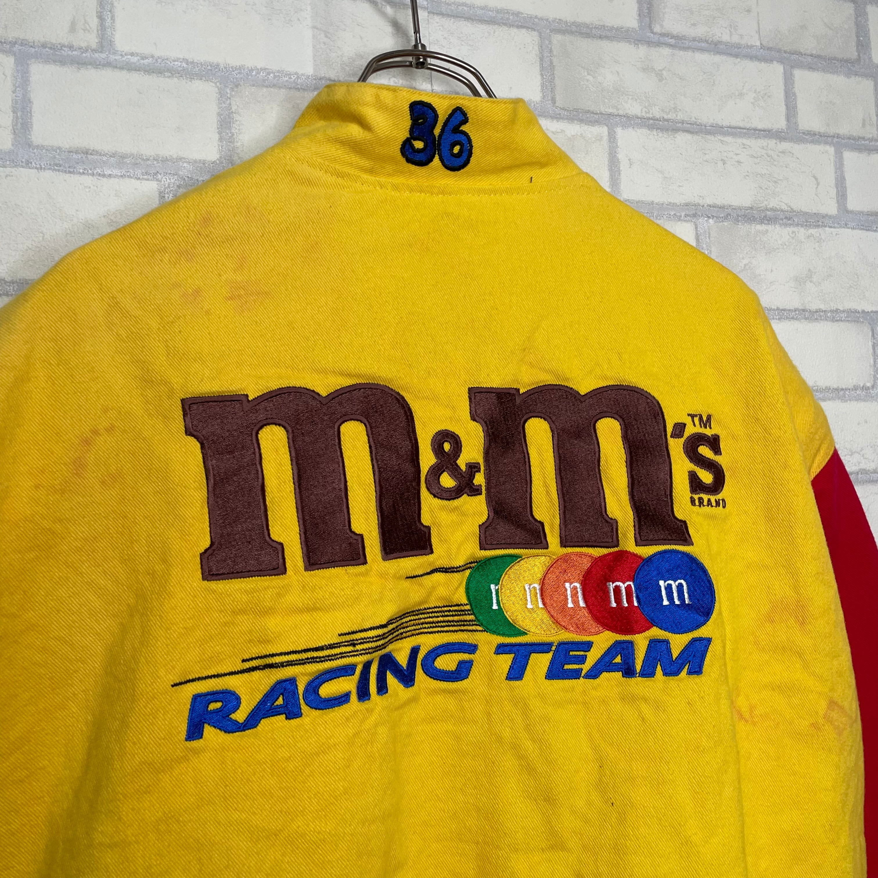 Made in USA 】JH レーシングジャケット XL ワッペン 刺繍 m&m