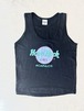 90s Hard Rock Cafe ハードロックカフェ ACAPULCO ブラック ロゴプリント タンクトップ