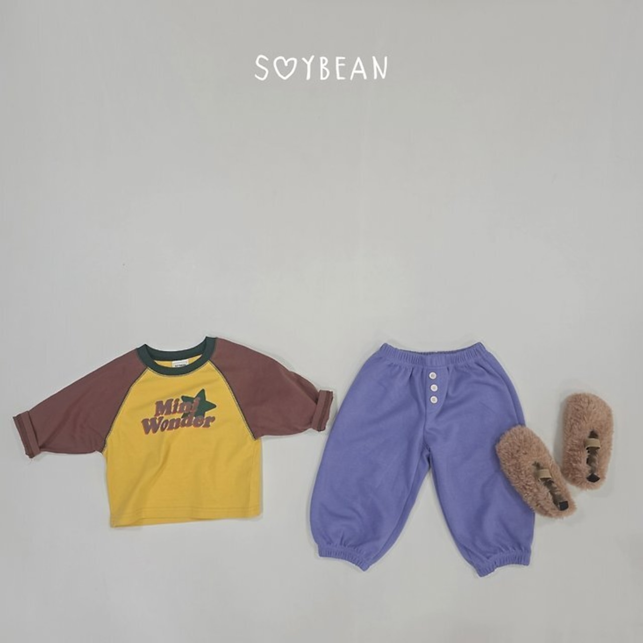 【取寄】SOYBEAN ボタンジョガーパンツ|秋服|韓国子供服| 26/AT