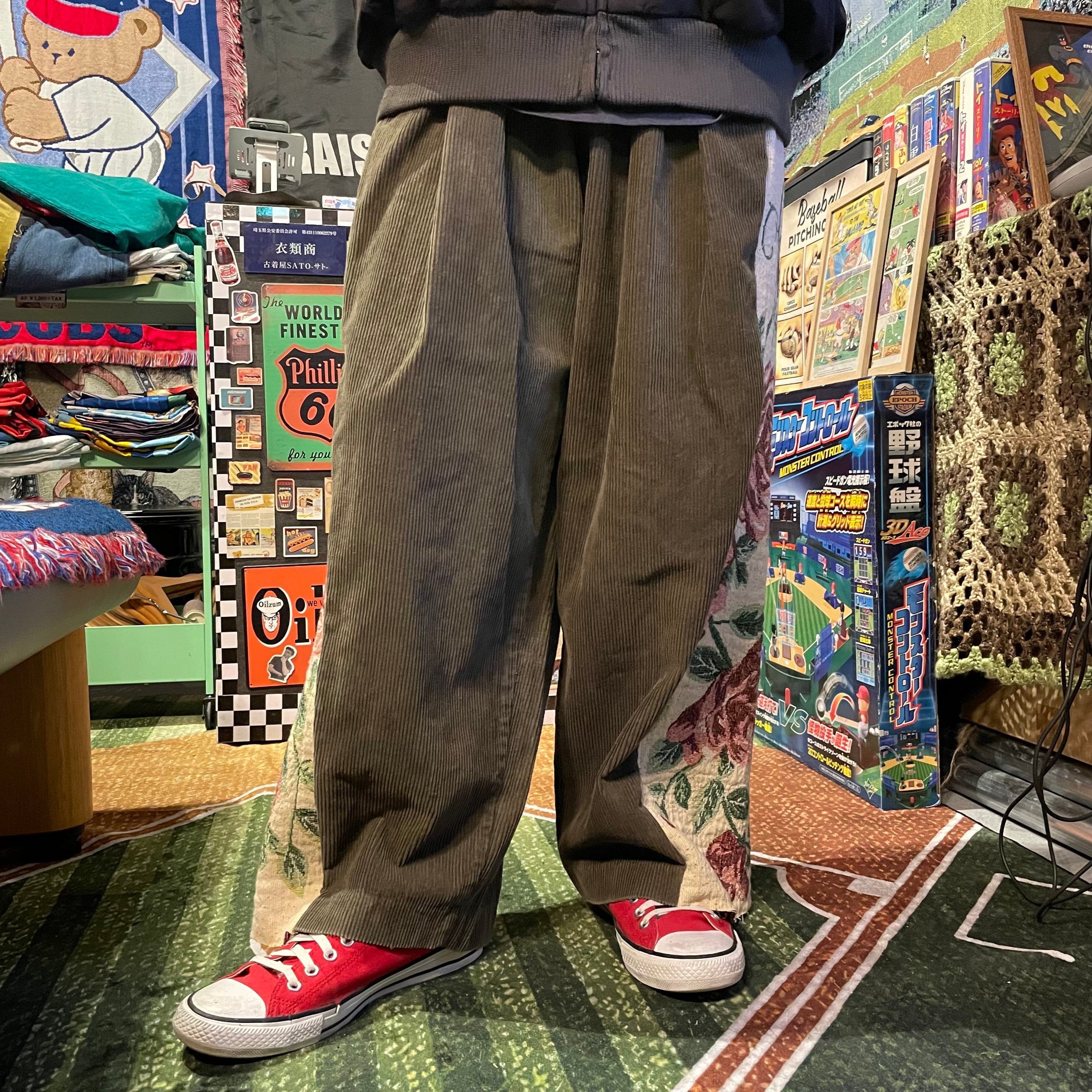 リメイク / コーデュロイパンツ / オールドラグドッキング | 古着屋
