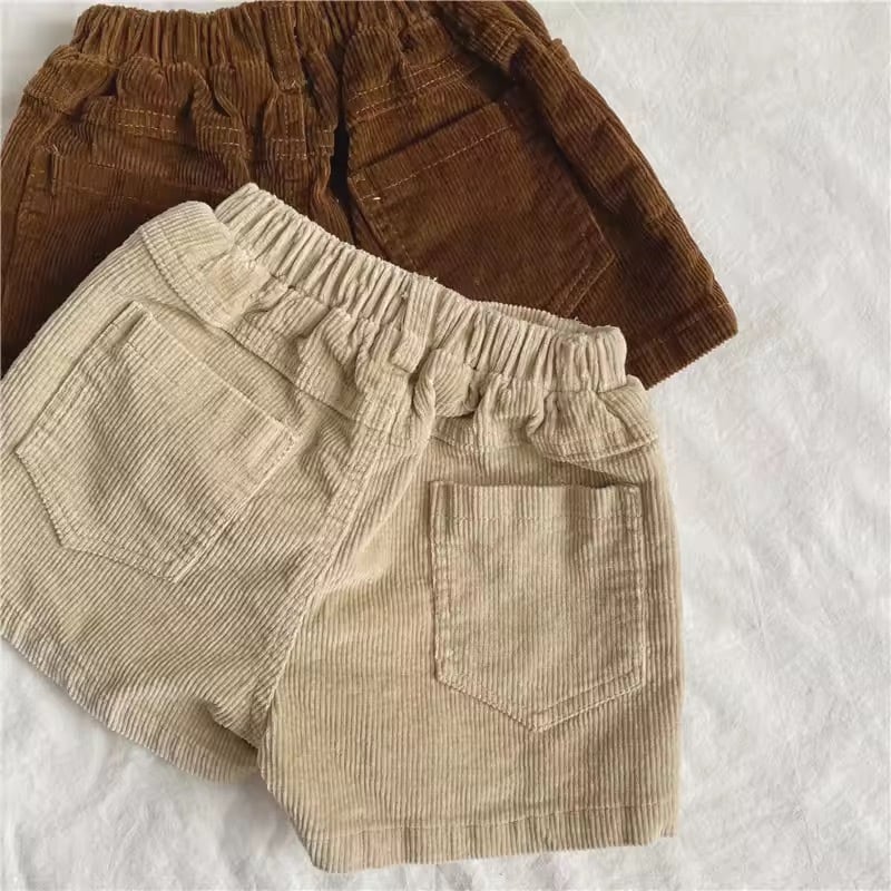 コーデュロイショートパンツ