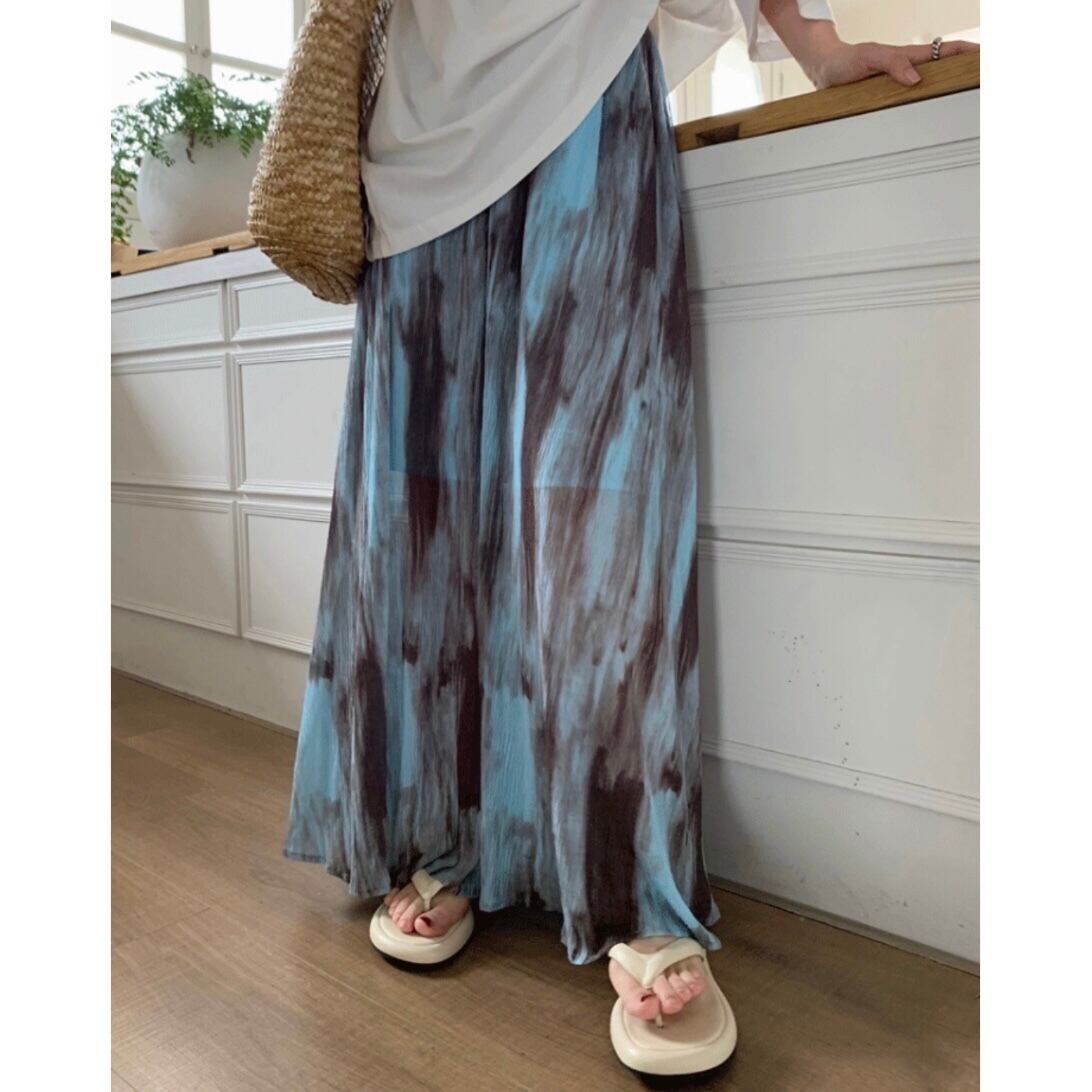 MES DEMOISELLES/メドモアゼル】Tai Dye SKIRT-