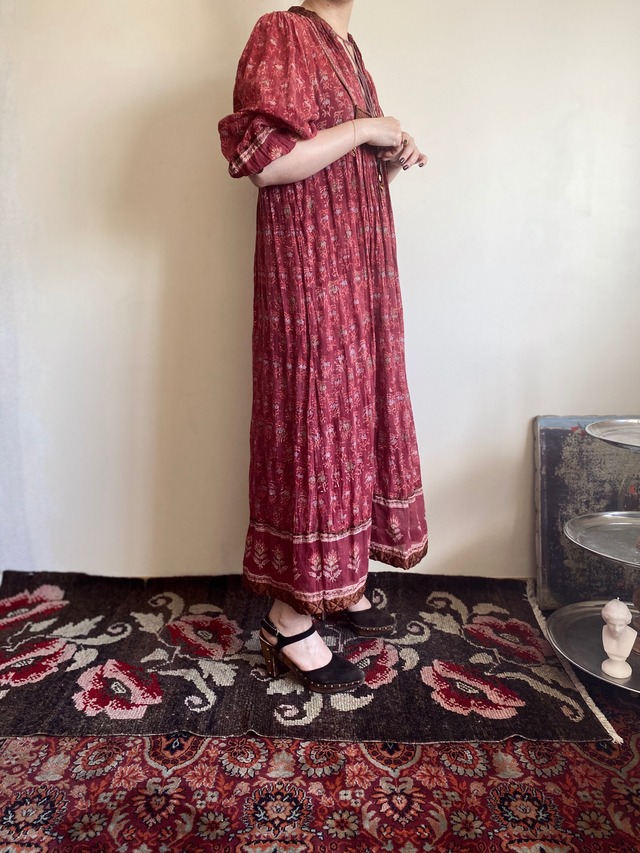70s Indian Cotton Dress