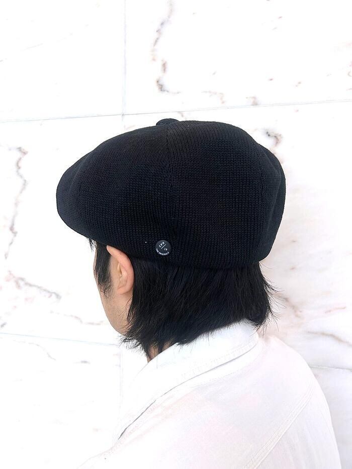 CPH(C-PLUS HEAD WEARS) 【STROW YARN THERMO/575 CASQUETTE】 ☆BLACK