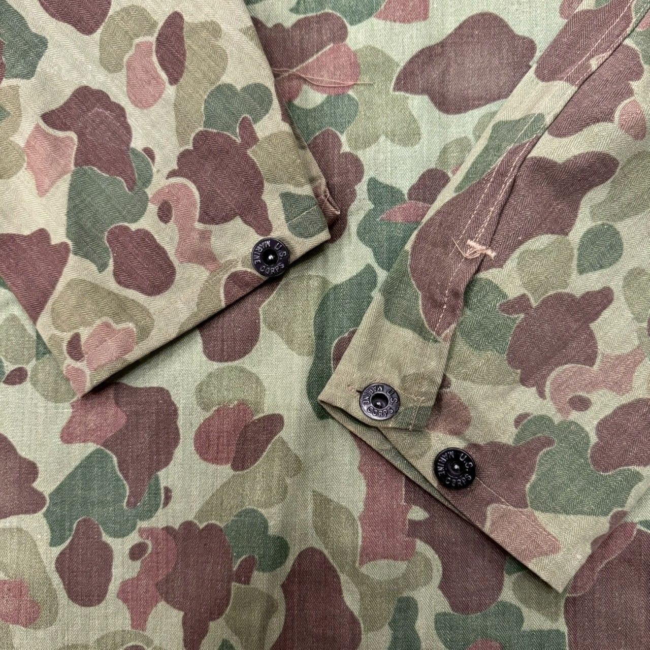 Dead Stock!!】40's U.S.M.C P-44 DuckHunter Kamo HBT Jacket | spike osu