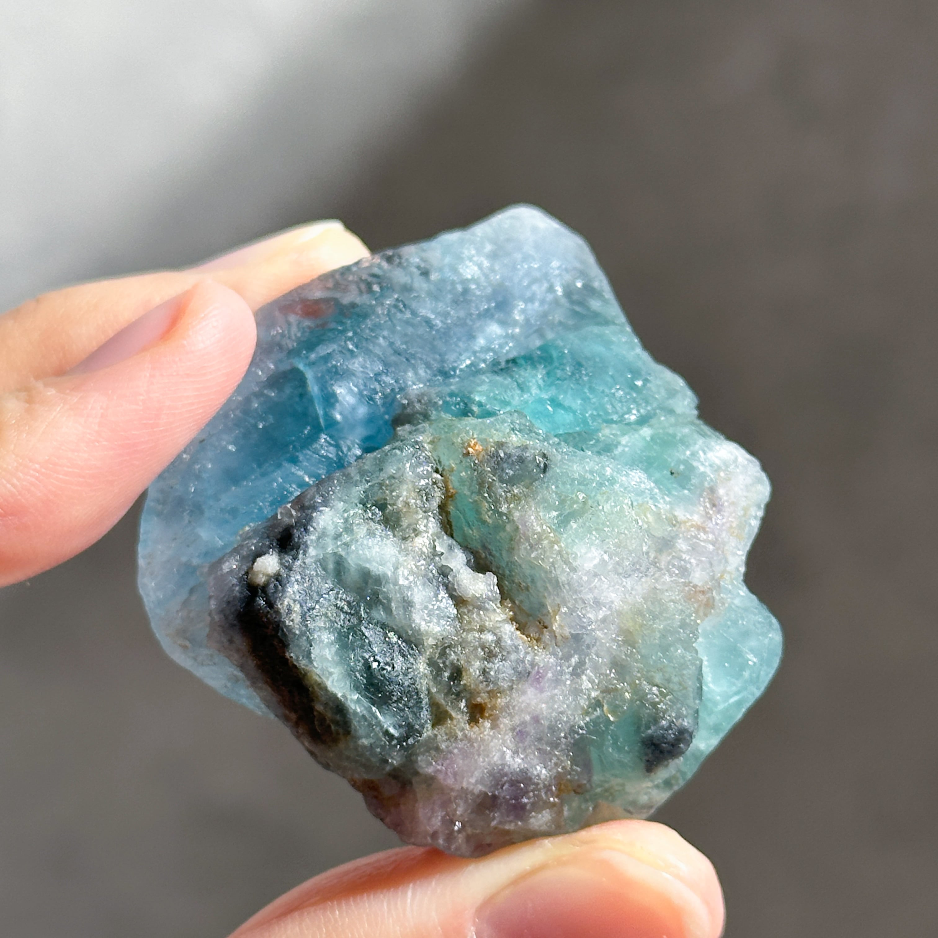 ブルーフローライト 原石 11◇ Fluorite ◇天然石・鉱物