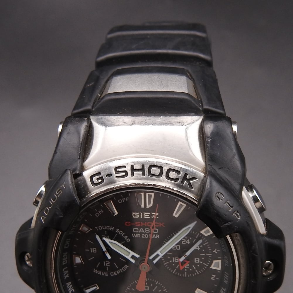 【稼働確認済み】タフソーラー CASIO カシオ G-SHOCK GIEZ GS-1000J-1AJF ソーラー電波クォーツ　腕時計 メンズ