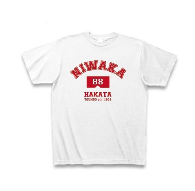 NIWAKA Collage Tシャツ バニラホワイト
