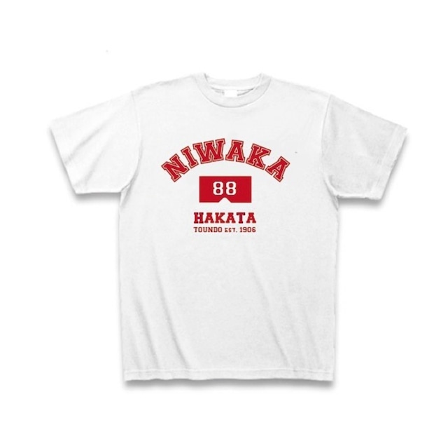 NIWAKA Collage Tシャツ バニラホワイト