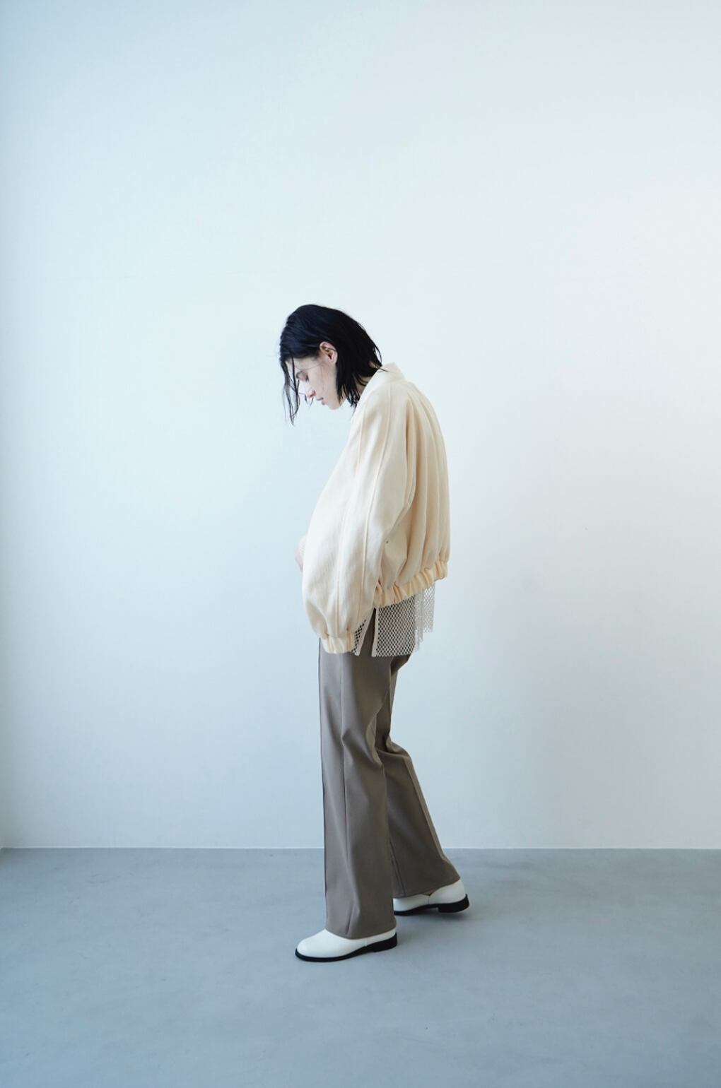 23SS】CLANE クラネ / MODE JERSEY BLOUSON | TRENTオンラインショップ