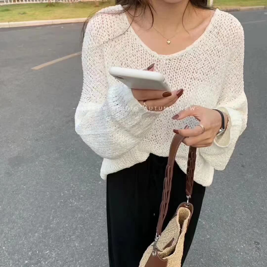 ルーズニットトップス　AJ2085-1056