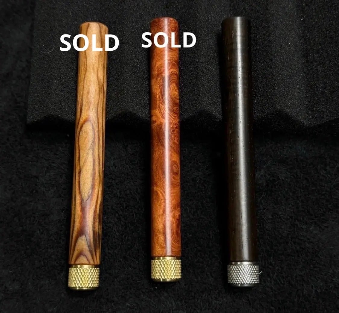 117ケヤキ 木製シャーペン 強低重心ダブルR 真鍮 | handwood