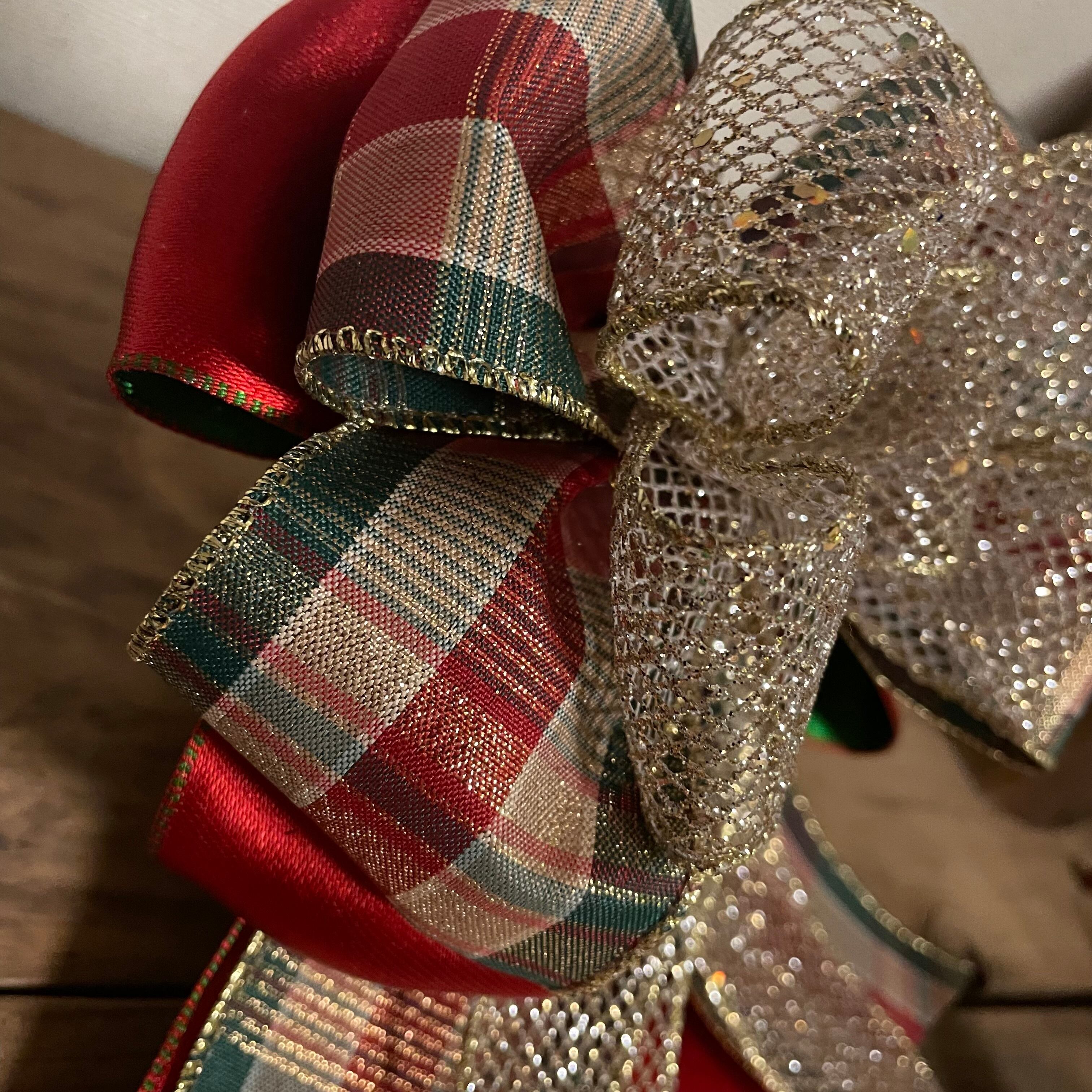 クリスマス ツリートップリボン クリスマスツリー クリスマスリボン