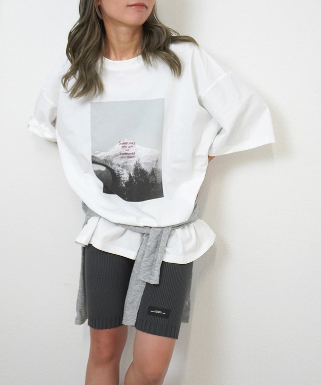 フォトプリントBIGTシャツ　5840131（0702）