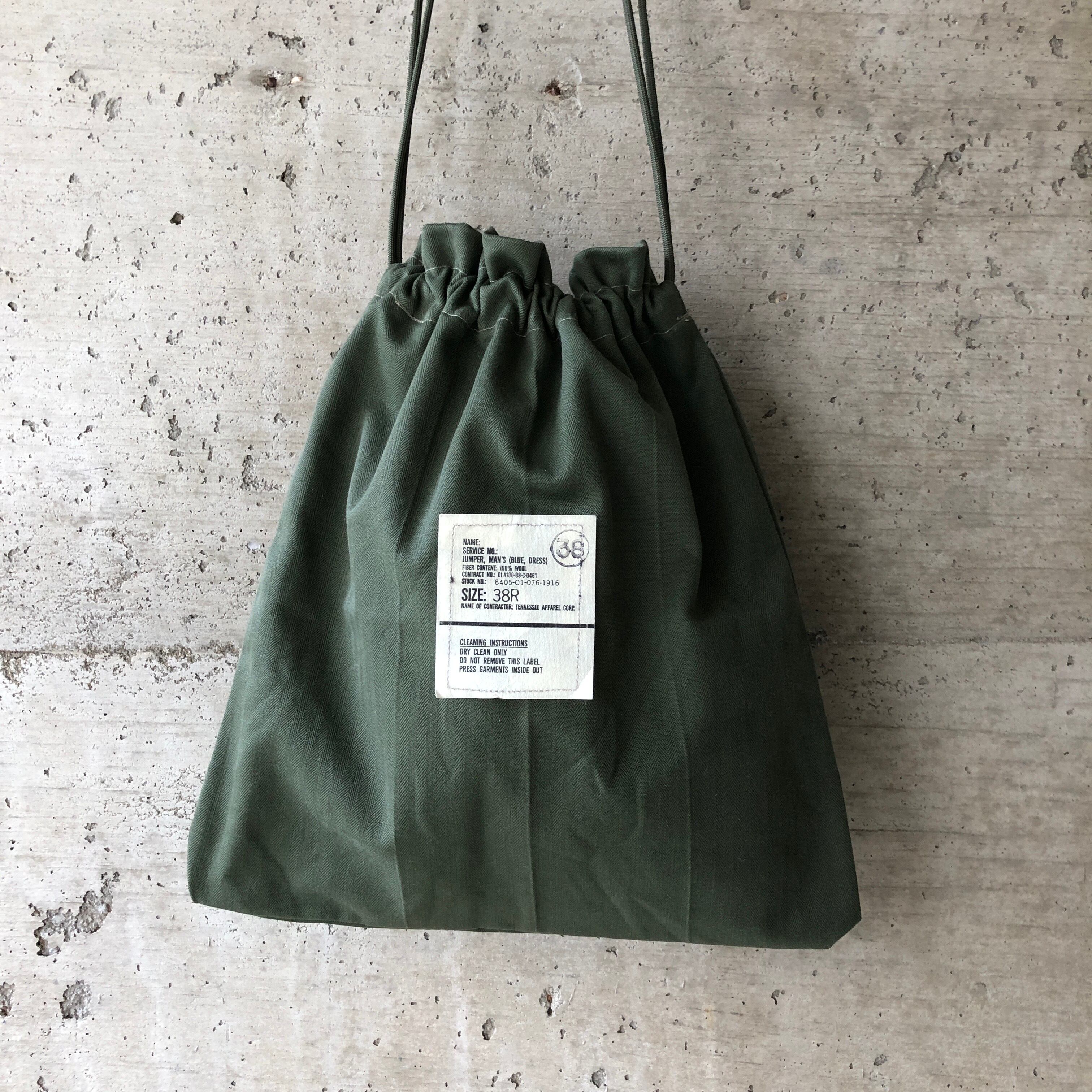 ミリタリー 軍用鞄 リメイク オーバーオール サロペット vintage