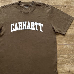 〈残りわずか〉【Carhartt WIP】University Tシャツ（ブラウン）