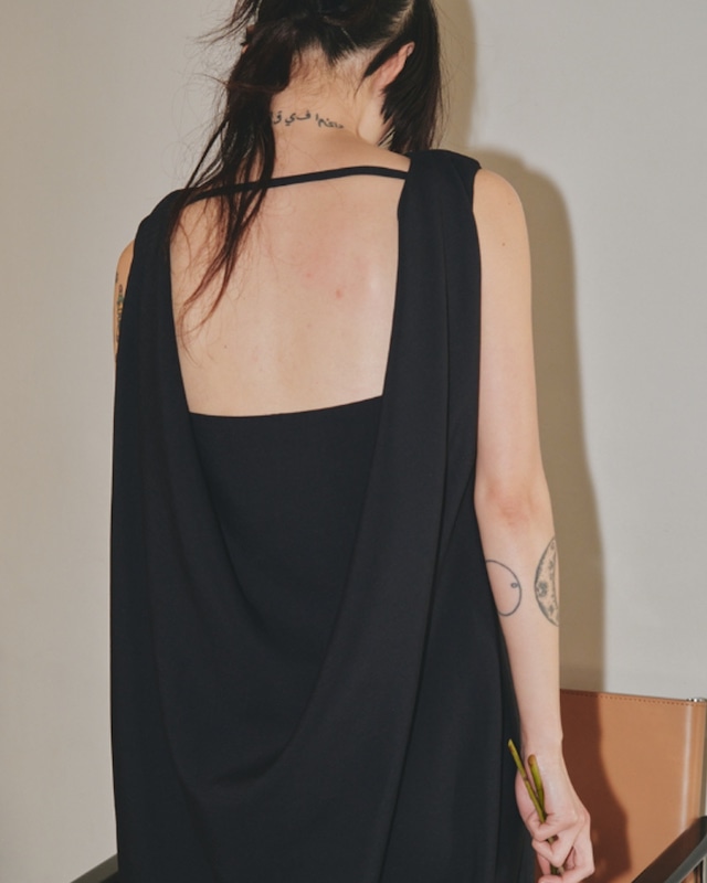 【SALE】【30%OFF】【送料無料】Back Drape Dress [TODAYFUL] 12310319