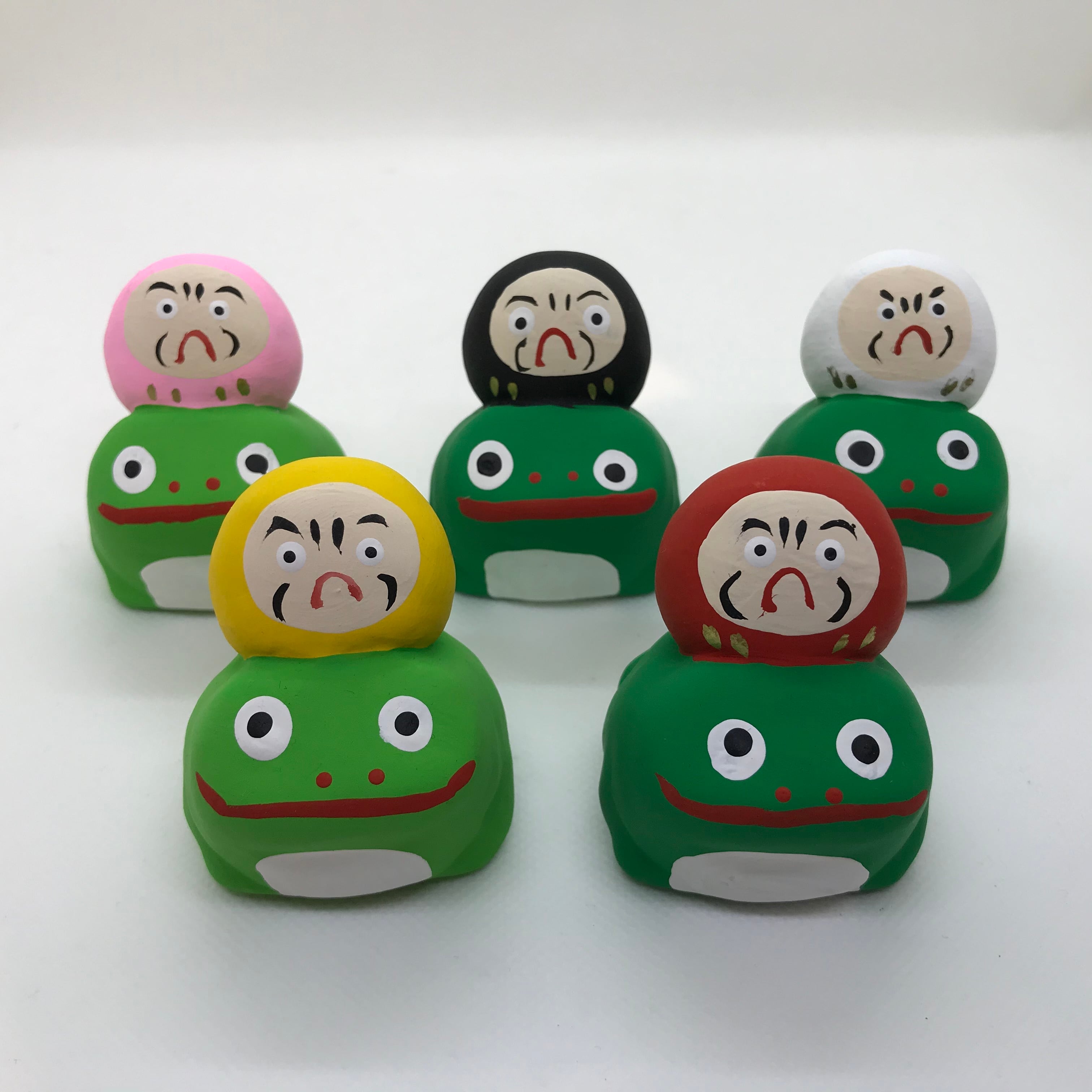 玩具工房 蛙乗りだるま | 綱具屋SETORe