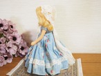 ナンシー・アン  「ストーリーブックドール」プラスティック　ブルー花柄レース頭巾 画像7