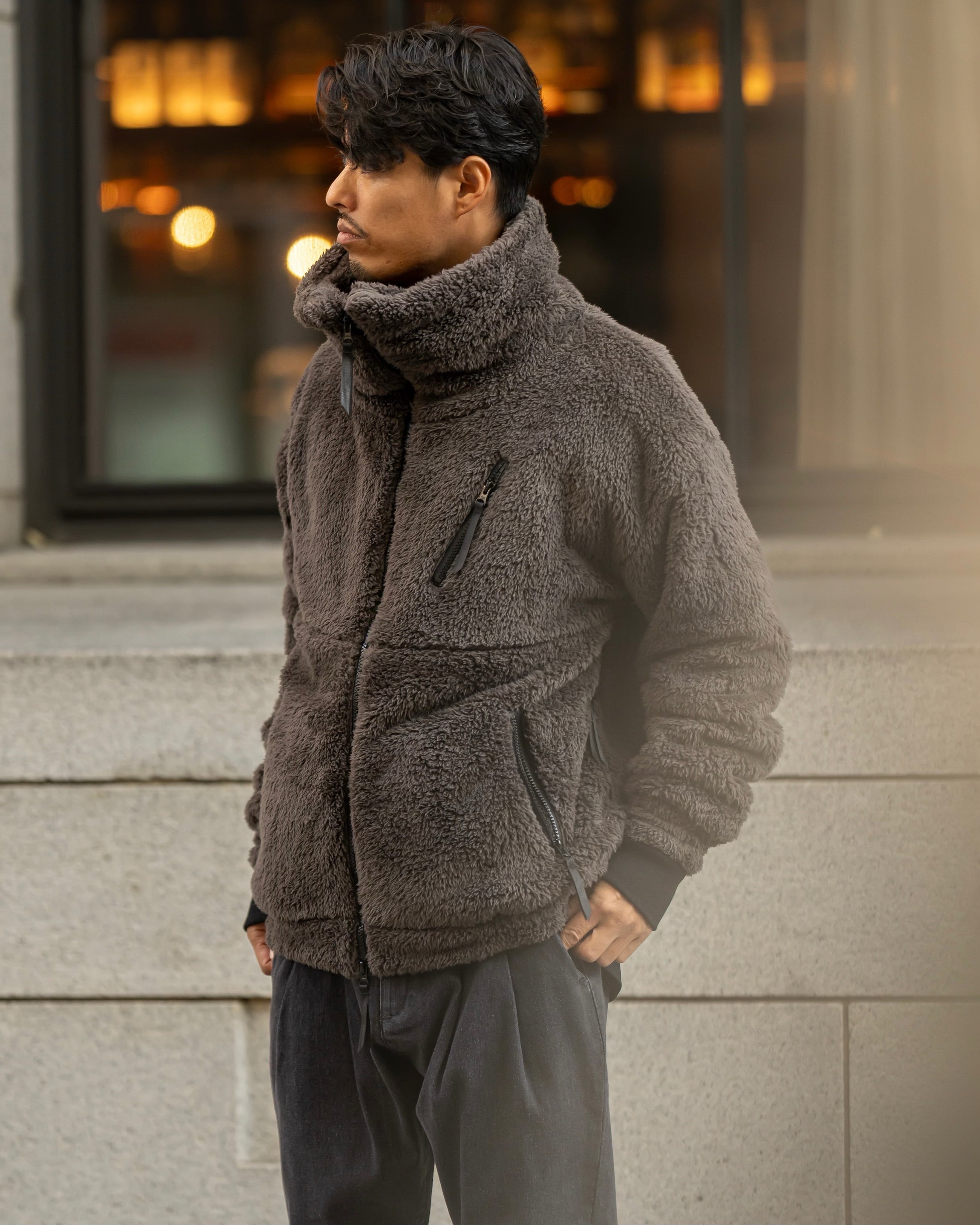 Piping Boa Jacket［2303amy-1］ボアジャケット | AMUY TRYSBAY