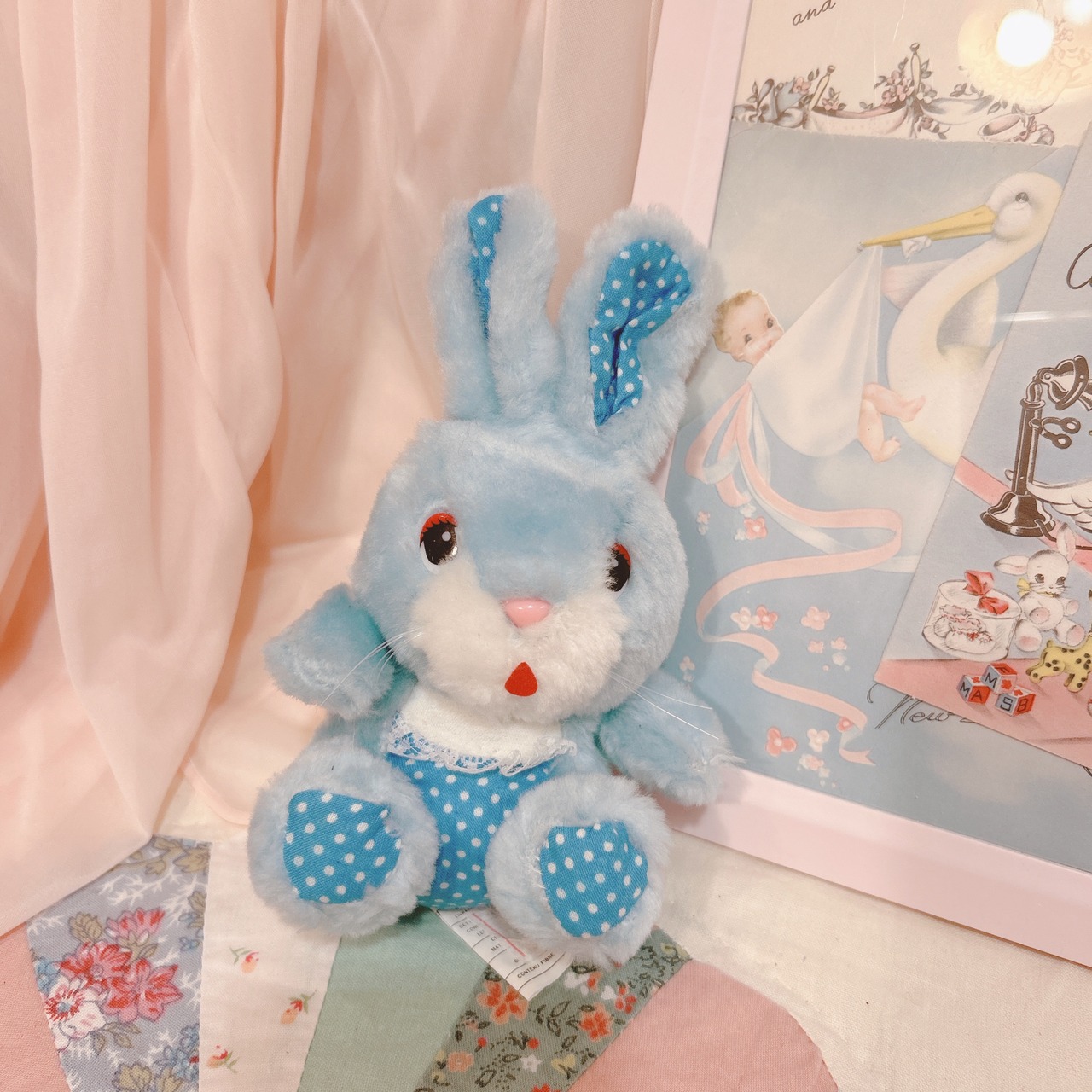 Blue cute bunnyの画像01